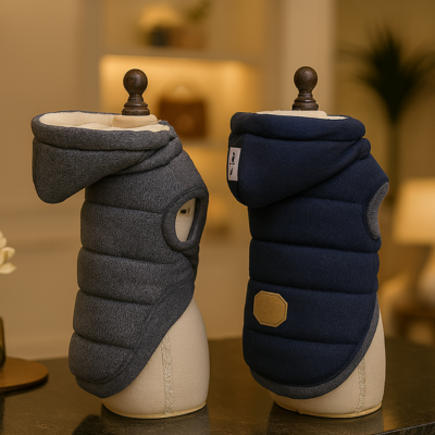manteau pour chat extérieur vue de côté