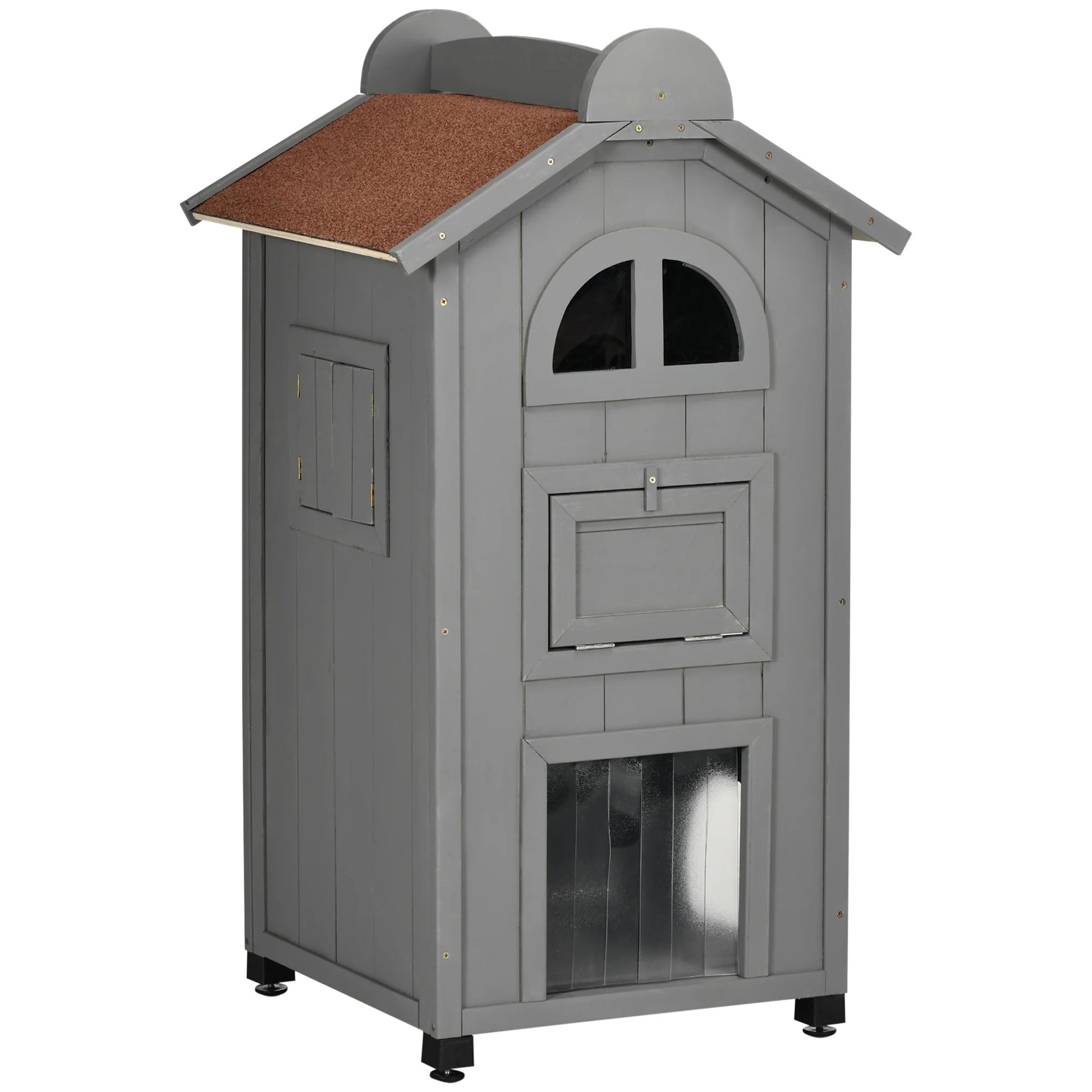 niche pour chat maisonnette variante