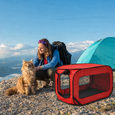 parc a chat extérieur pour randonnée