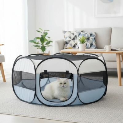 parc pour chat extérieur sécurisé intérieur