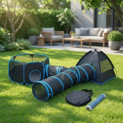 parc pour chats extérieur pièces et rangement