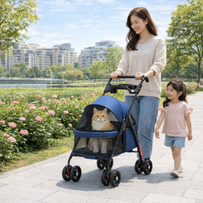 poussette animaux marine pour les balades
