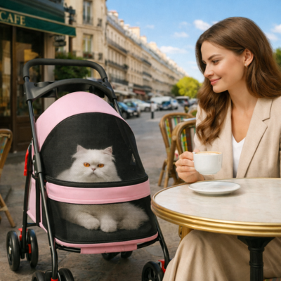 poussette animaux légère