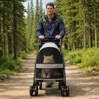 poussette animaux tout-terrain