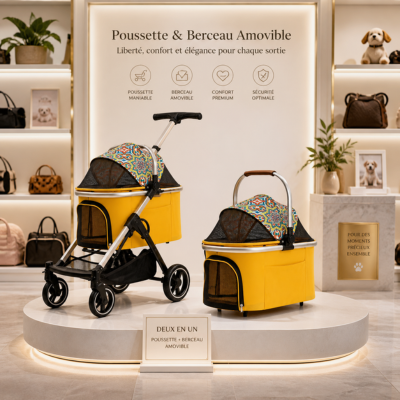 Poussette pour chats Chariot Deluxe