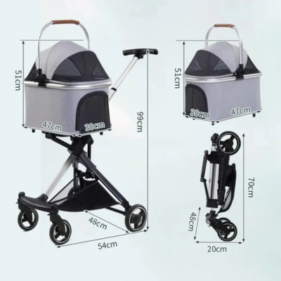 Poussette pour chats Chariot Deluxe