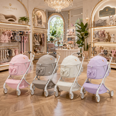 poussette animaux couleurs disponibles