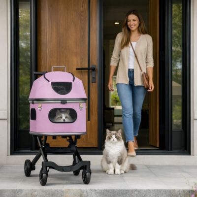poussette pour chat pour balade