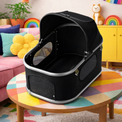 poussette pour chat panier