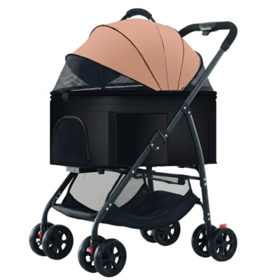 poussette pour chat Urbaine beige