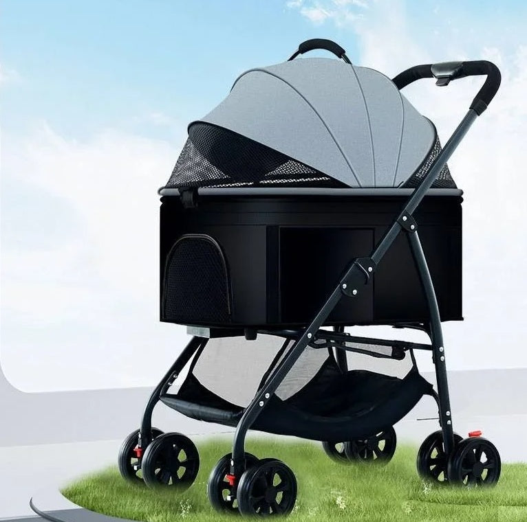 poussette pour chat urbaine image