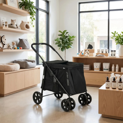 poussette pour chaton compacte