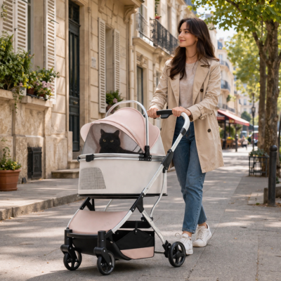 poussette pour chaton pour balade