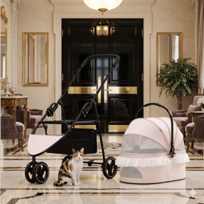 poussette pour chaton détachable