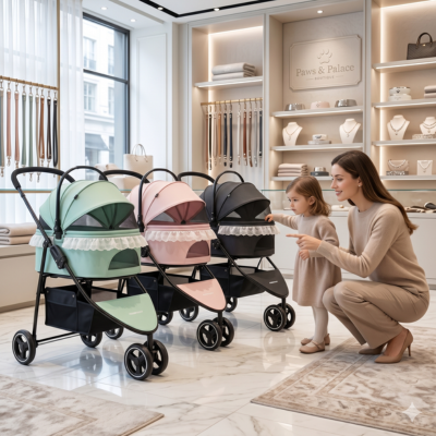 poussette pour chaton Universel couleurs