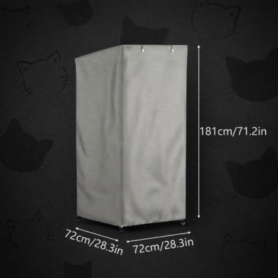 protection enclos pour chat extérieur dimensions