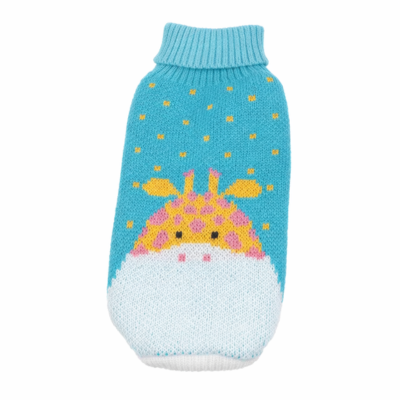 pull pour chat sphynx tricot girafe