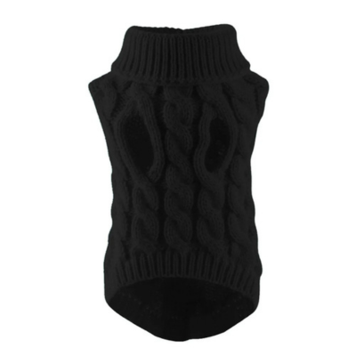 pulls pour chats sphynx Tricot Chaud noir