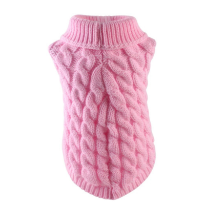 pulls pour chats sphynx Tricot Chaud rose