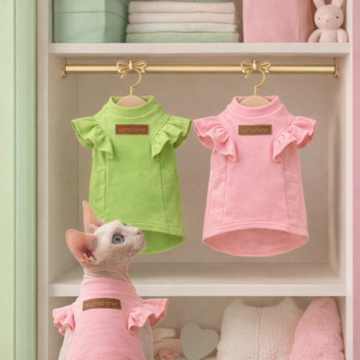 robe pour chat sphynx de fantaisie couleurs disponibles