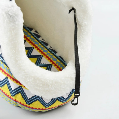 sac à chat transport Toutes Saisons attache intérieur