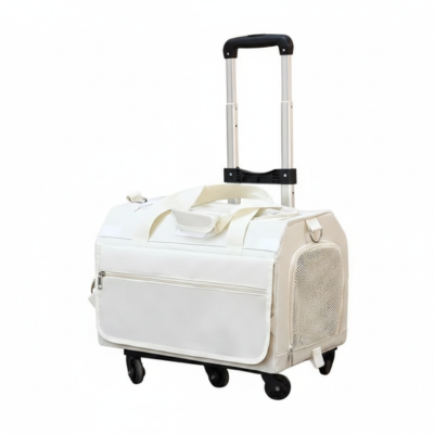 sac à dos Double Couche crème supérieur avec chariot
