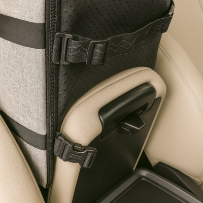 sac de transport pour chat En Voiture attache sur la console