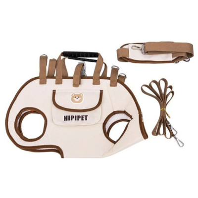 sac de transport chat Hipipet beige