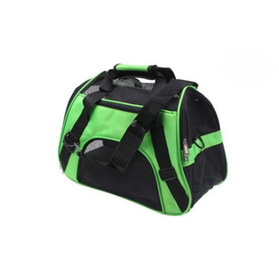 sac de transport chat portable vert