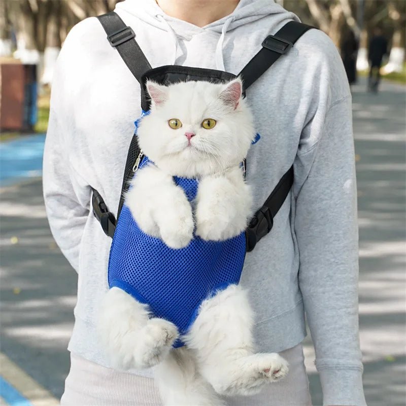 Sac de Transport Chat - PetExplorer™ - Bleu - chatnomade
