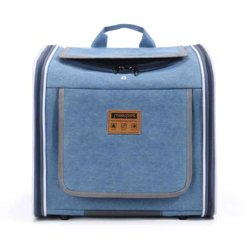 sac de transport pour chat CatMobile bleu