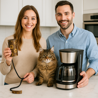 sac ramasse crottes JavaPoopAway imageIA couple