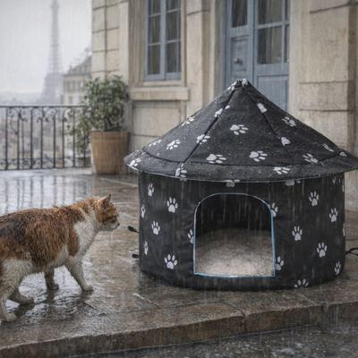 abri pour chat imperméable