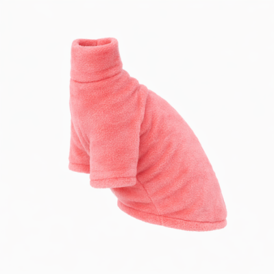 vêtements pour chat sphynx velours rose