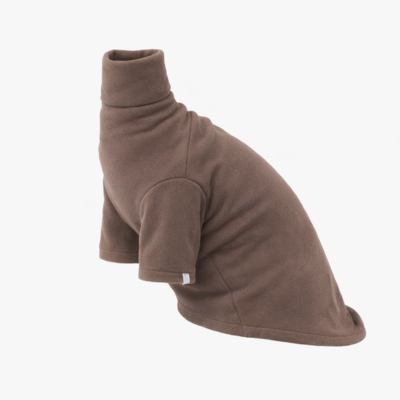 vêtements pour chat sphynx en coton noisette
