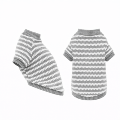 vêtements pour chat sphynx rayé gris